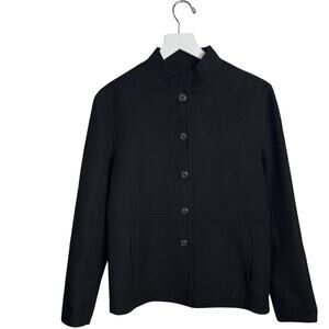 Alexandra Bartlett 100% Wool Jacket Pocket Blazer Sz M